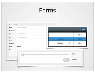 Forms
 