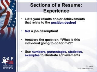 Create An Effective Resume PowerPoint.ppt