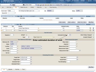 Create a new work order in Ibm Maximo | PPT