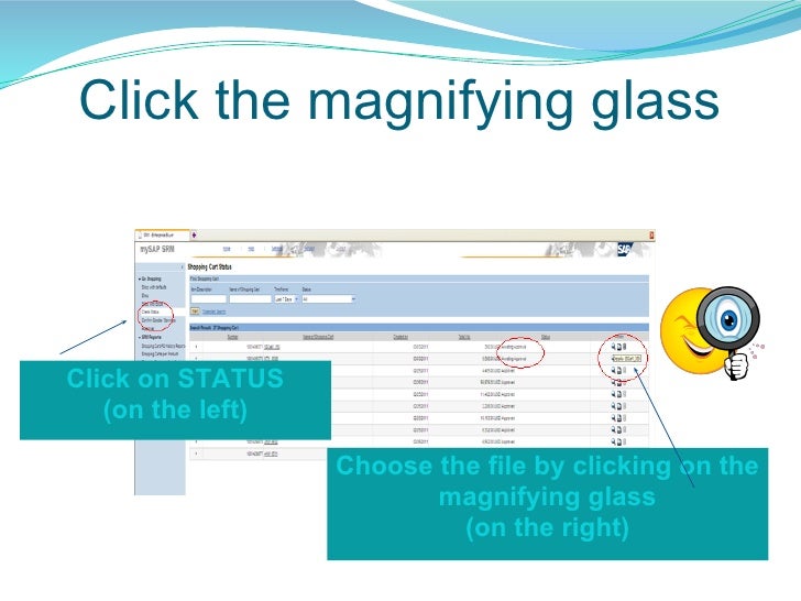 Create a shopping cart in sap