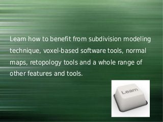 to Create awesome 3D Characters and Animations