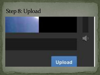 Create a youtube video