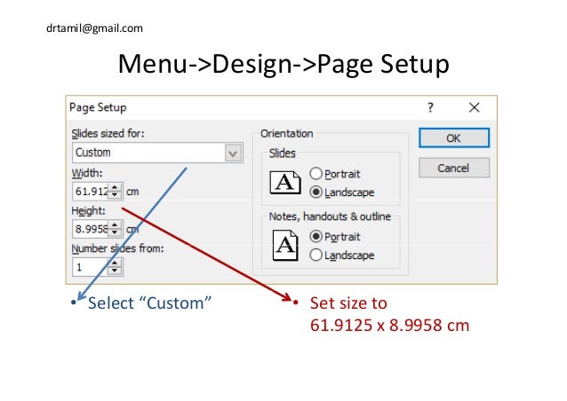 Create Banner Thumbnail Using Powerpoint