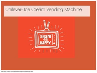 Unilever- Ice Cream Vending Machine




                                                              Slide
http://www.uni...
