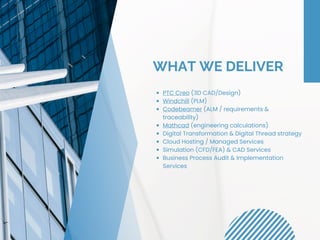Leading PTC Engineering & Digital Transformation Partner | PDF