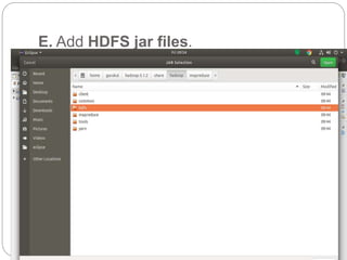 Create & Execute First Hadoop MapReduce Project in.pptx