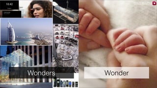 WATCH THE FULL 25 MINUTE
RECORDED PRESENTATION

Wonders

Wonder

 