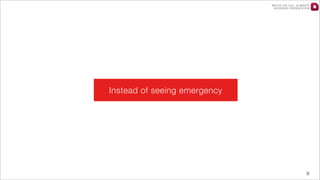 WATCH THE FULL 25 MINUTE
RECORDED PRESENTATION

Instead ofPressures
seeing emergency

9

 