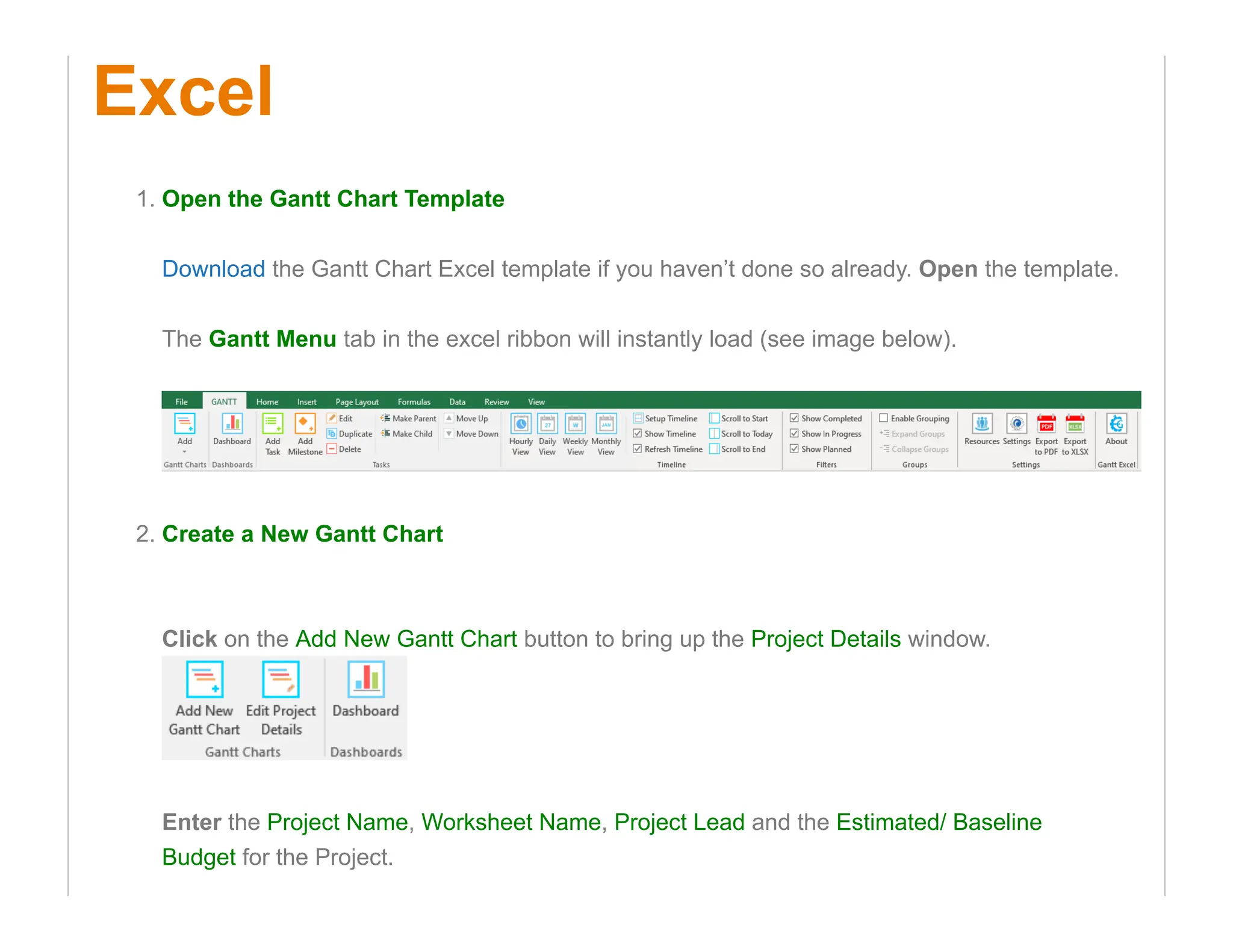 Create Gantt Chart in Excel in 5 minutes - Easy Step by Step Guide.pdf