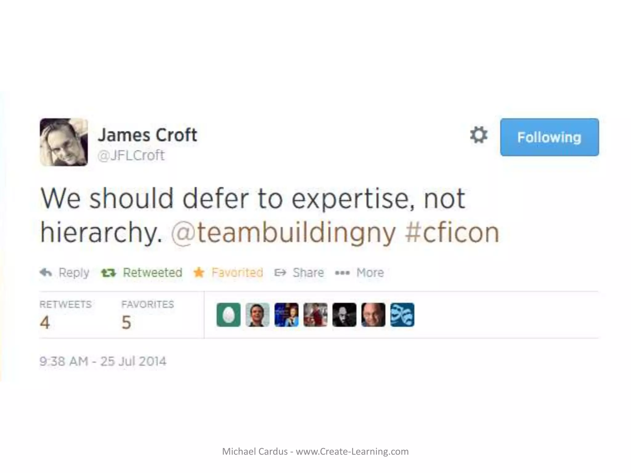 Michael Cardus - www.Create-Learning.com
 