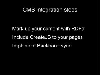 Watch Create, VIE and Hallo on GitHub  