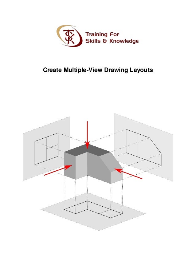 Create multiple view drawing layouts