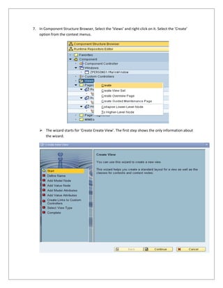 Simple BSP Application Development with Value Node