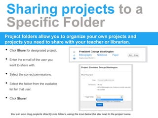 Create & organize projects | PDF