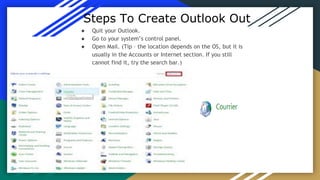 Create or setup an outlook account | PDF