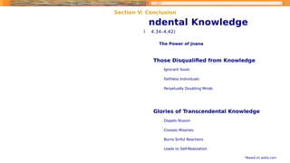 PPT on Bhagavad-gita Chapter 4 - transcendental knowy | PPTX