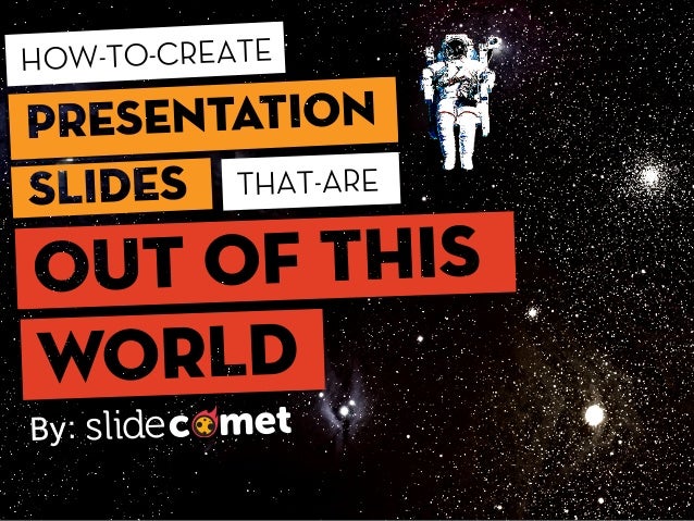 Slide show presentation ideas