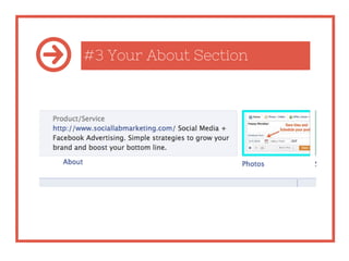 #3 Your About Section
 