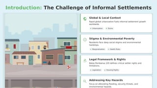 Reimagining Community Spaces: Redevelopment Framework for Informal ...
