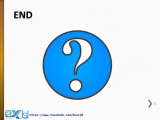 END
https://www.facebook.com/Oxus20
23
 