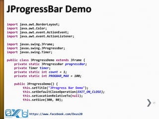 Create Splash Screen with Java Step by Step | PPT