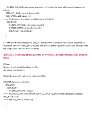 Create Static Listener SI _ RAC Duplication.pdf