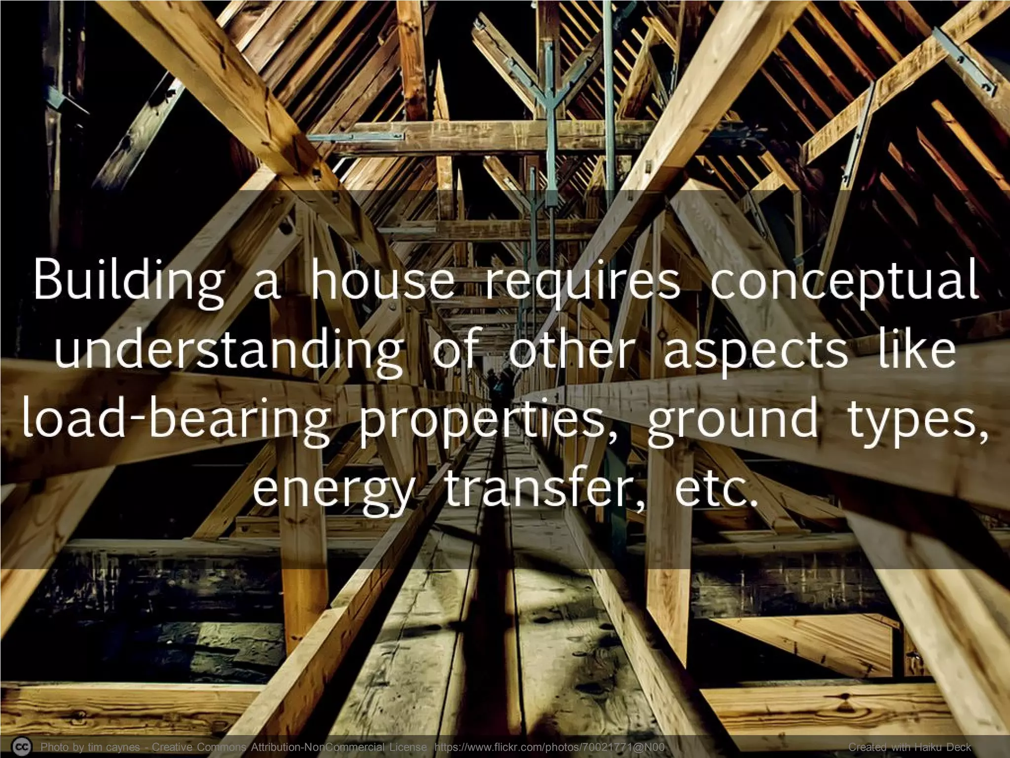 Photo by tim caynes - Creative Commons Attribution-NonCommercial License https://www.flickr.com/photos/70021771@N00 Created with Haiku Deck
 