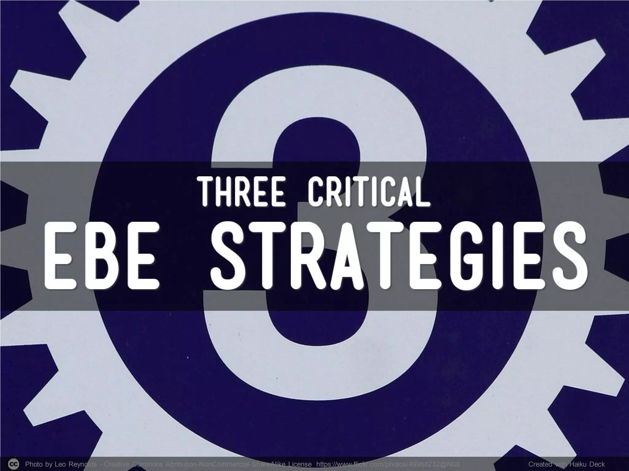 Photo by Leo Reynolds - Creative Commons Attribution-NonCommercial-ShareAlike License https://www.flickr.com/photos/49968232@N00 Created with Haiku Deck
 