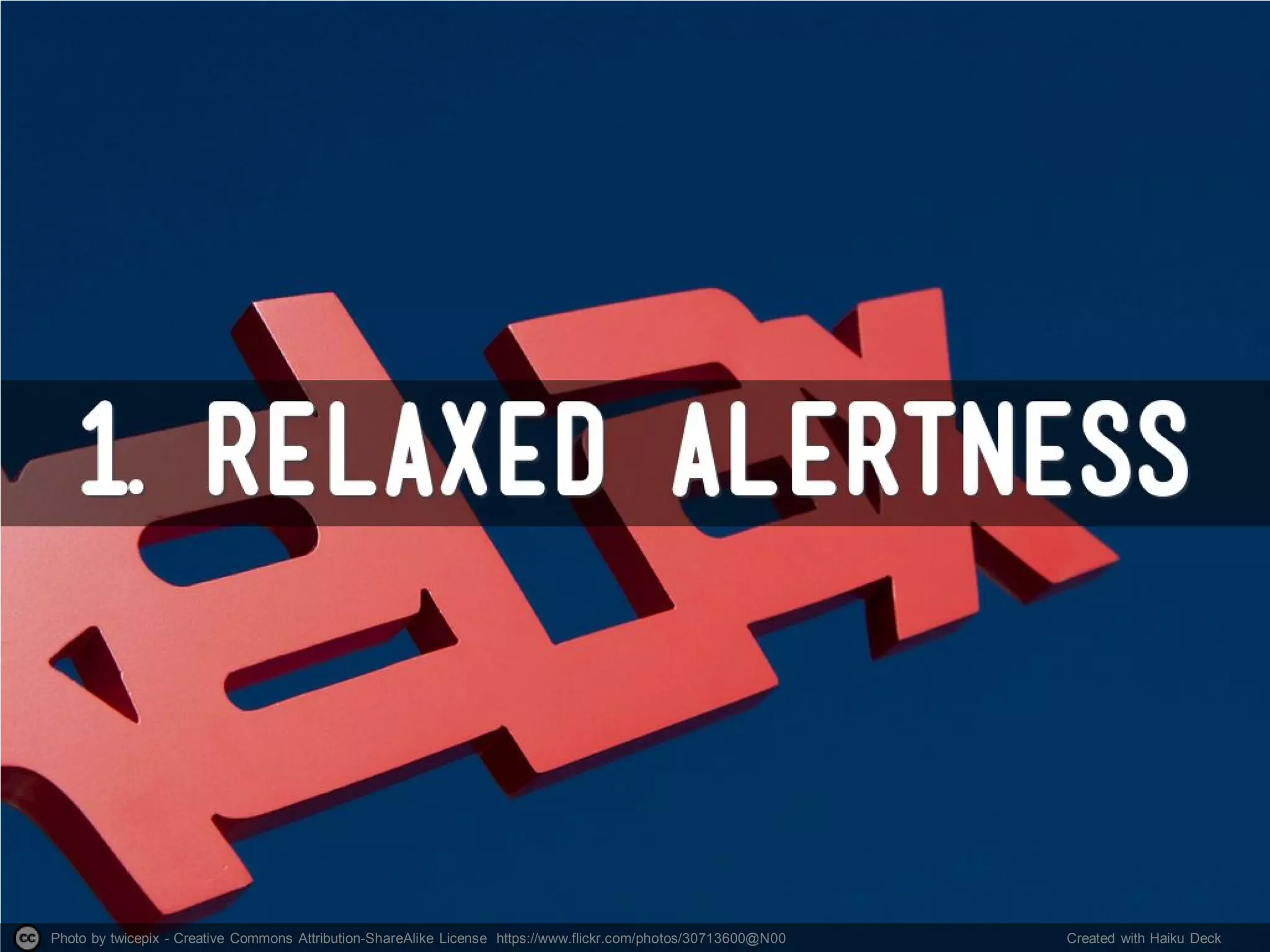 Photo by twicepix - Creative Commons Attribution-ShareAlike License https://www.flickr.com/photos/30713600@N00 Created with Haiku Deck
 