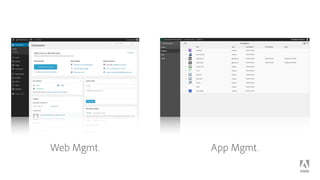 Web Mgmt. App Mgmt.
 