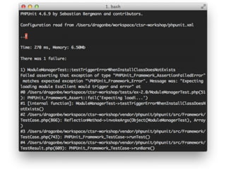 /**
 * @covers ModuleManager::include_install
 * @expectedException PHPUnit_Framework_Error
 */
public function testTriggerErrorWhenInstallClassDoesNotExists()
{
    $module = 'EssClient';
    $result = ModuleManager::include_install($module);
    $this->fail('Expecting loading module EssClient would trigger and error');
}
 