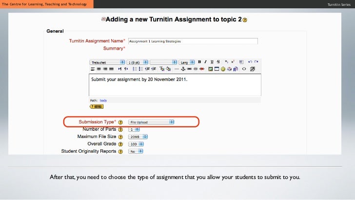 How to submit a word document on moodle picture