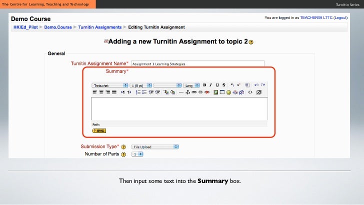 Moodle assignment types picture