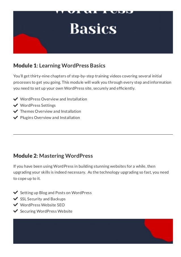 Learn to create websites