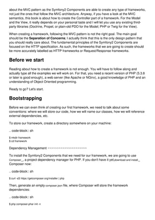 Create Your Own Framework By Fabien Potencier