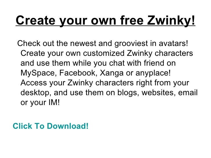 free zwinky download