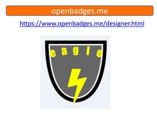 Create your own open badges | PPTX