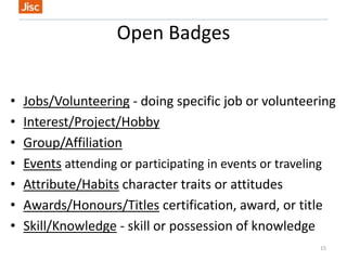 Create your own open badges | PPTX