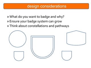 Create your own open badges | PPTX
