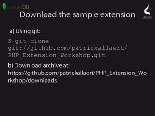 Create your own PHP extension, step by step - phpDay 2012 Verona | PDF