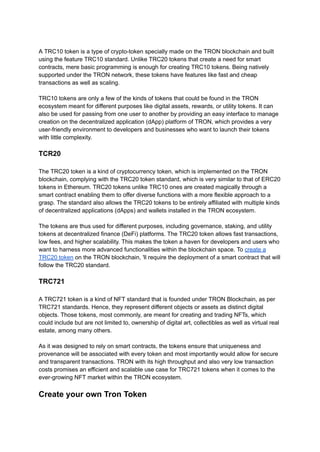 Create your own Tron Token in Best Way.pdf