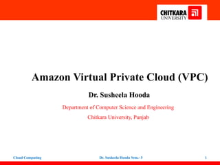 Virtual Private Cloud architecture and Its Implementation | PPTX