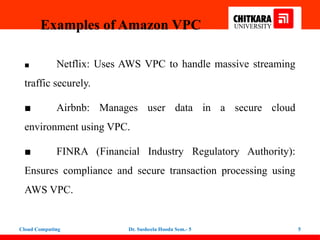 Virtual Private Cloud architecture and Its Implementation | PPTX