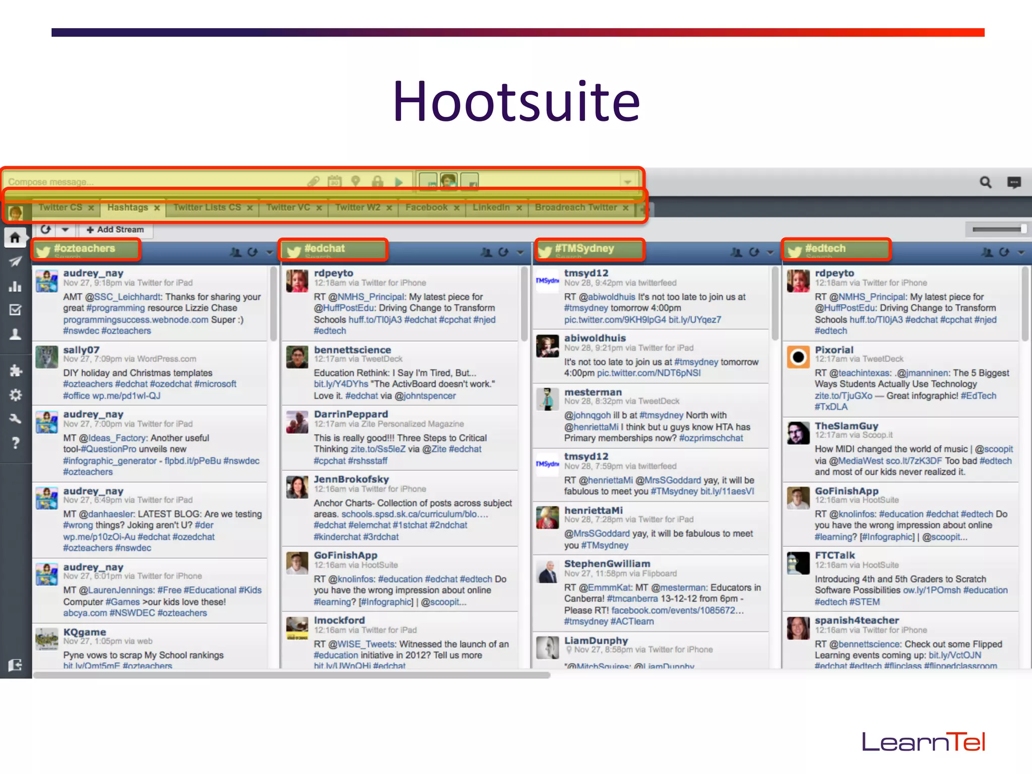 Hootsuite	
  
 