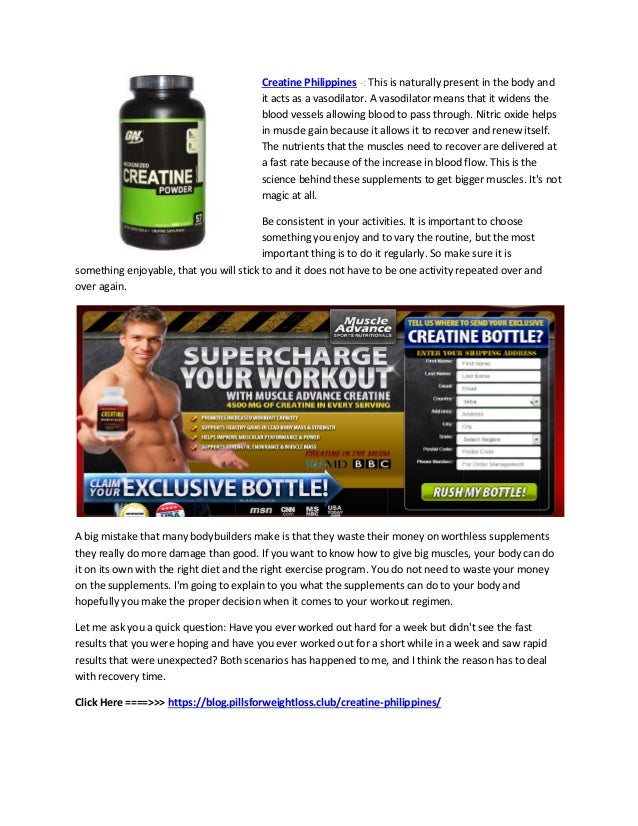 Creatine Philippines ( ph ) : Try Muscle Building Fast Results , Buy ! Creatine Philippines ( ph ) : Try Muscle Building Fast Results , Buy !