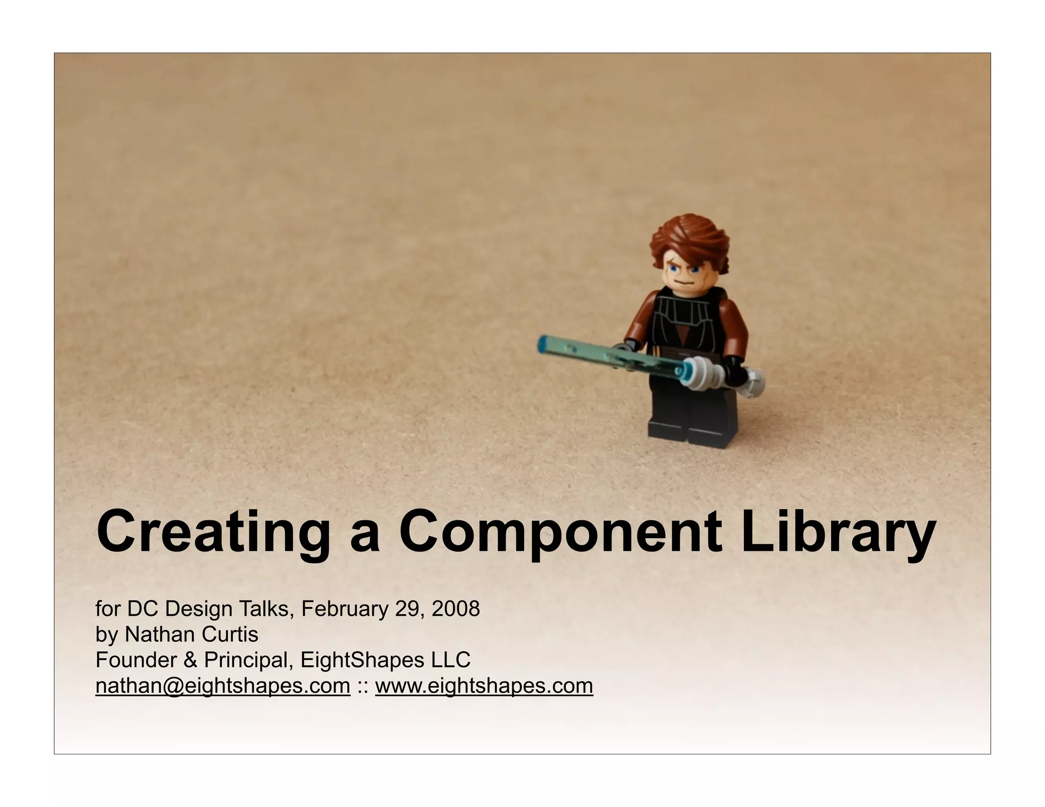 Creating a Component Library | PPT