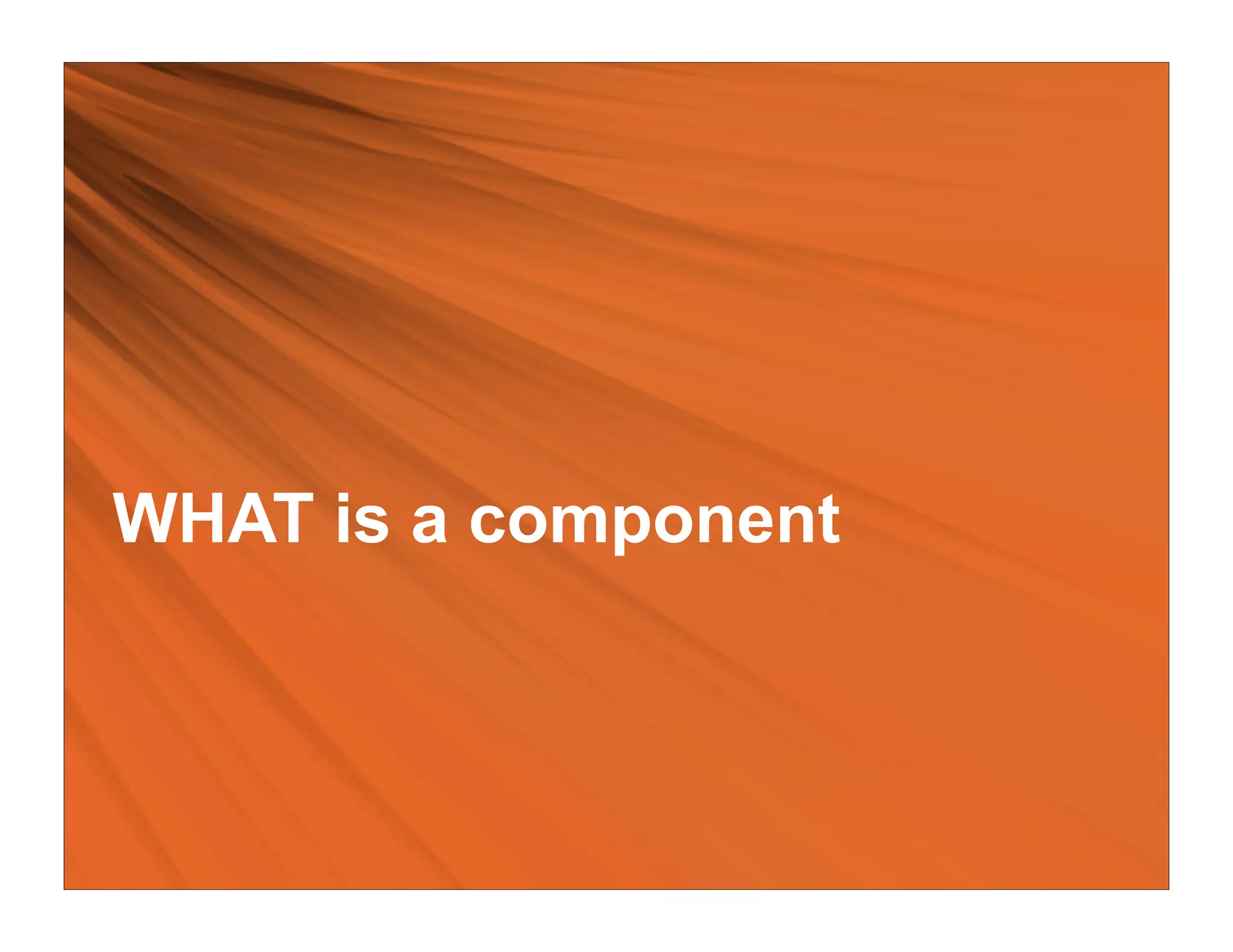 Creating a Component Library