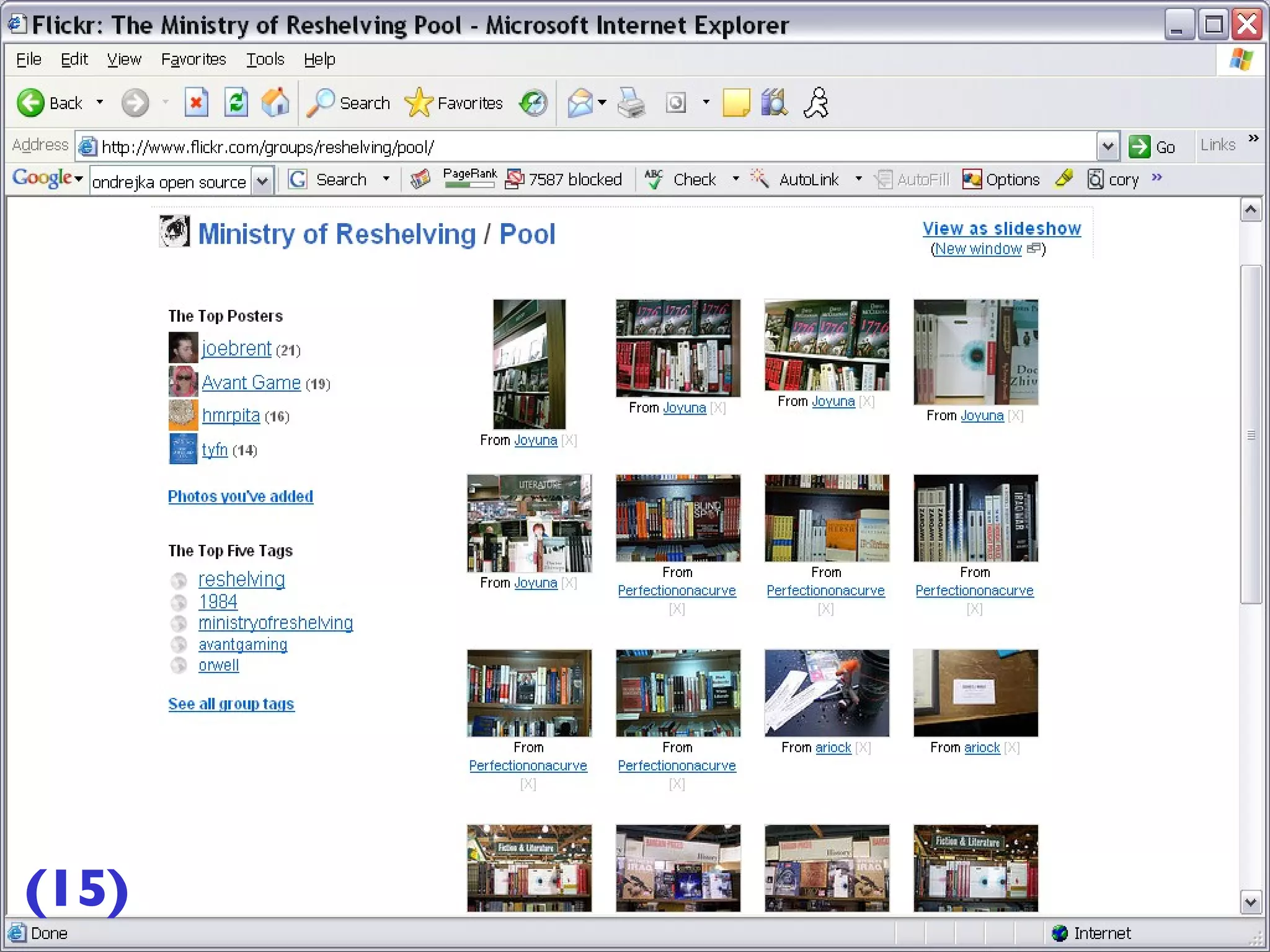 ARG s: collaborative, reality-based MMOs (15) 