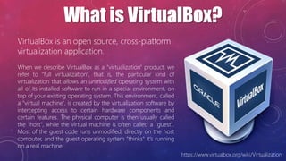 Virtualbox Application Virtualization Creating your own AtoM demo data set for re-use with Vagrant | PPTX