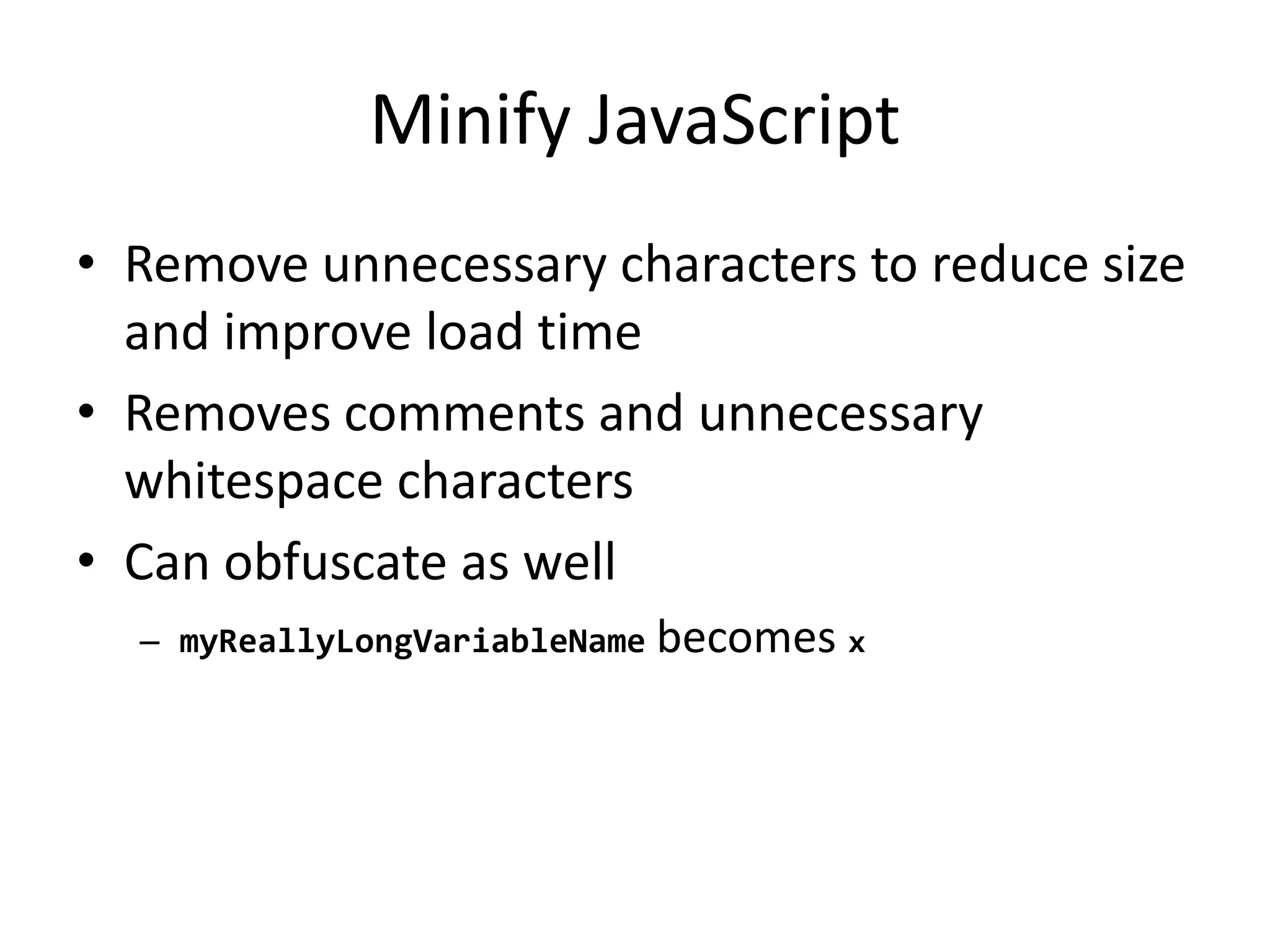Put Scripts at the Bottom Scripts block parallel downloadsEven across hostnames